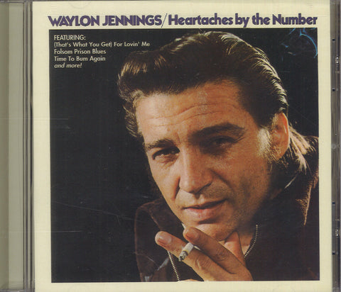 Waylon Jennings Heartaches By The Number