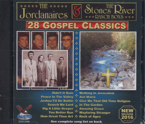 Jordanaires & The Stones River Ranch Boys 28 Gospel Classics