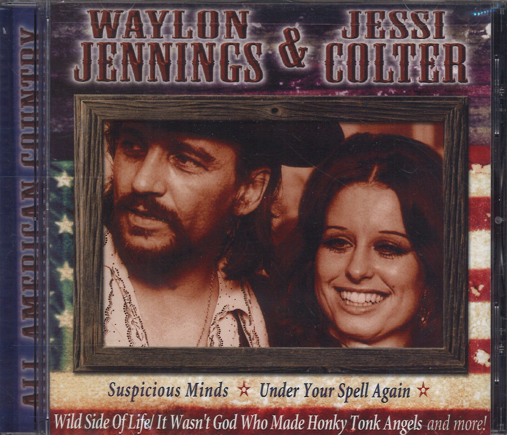 Waylon Jennings & Jessie Coulter All American Country