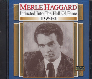 Merle Haggard Inducted Into The Hall Of Fame 1994