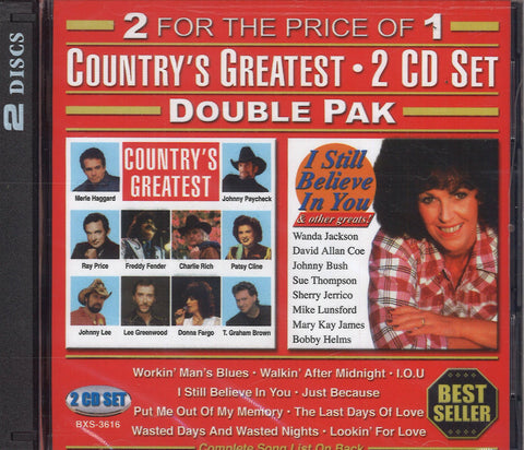 Various Artists Country's Greatest: 2 CD Set