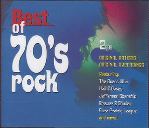 Various Artists Best Of 70's Rock: 2 CD Set