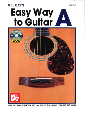 Mel Bay Easy Way To Guitar A (Book with DVD)