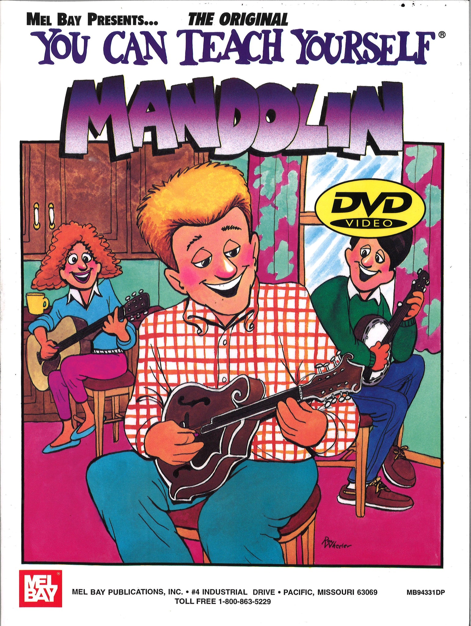 Mel Bay You Can Teach Yourself Mandolin (Book with DVD)