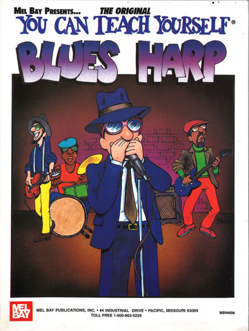 Mel Bay You Can Trach Yourself Blues Harp