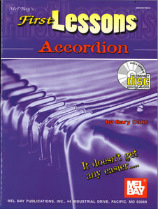Mel Bay First Lessons Accordion (Book with CD)