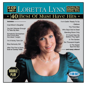 Loretta Lynn 2CD: 40 Best Of Must Have Hits