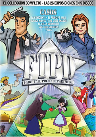 Fairy Tale Police Department: El Colleccion Completo: 5 DVD Set (En Español)