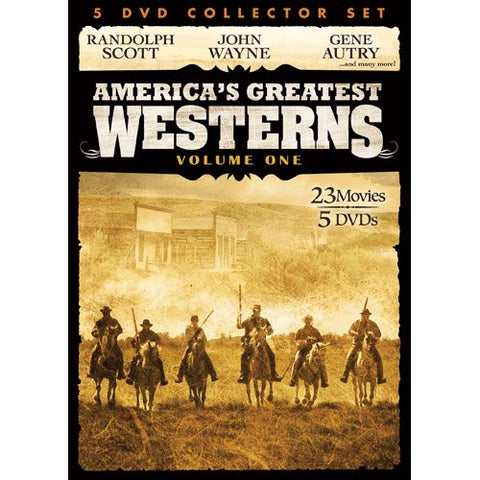 America's Greatest Westerns Volume 1: 5 DVD Set