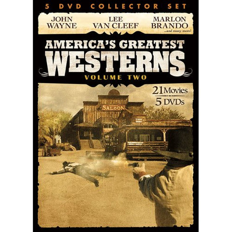 America's Greatest Westerns Volume 2: 5 DVD Set